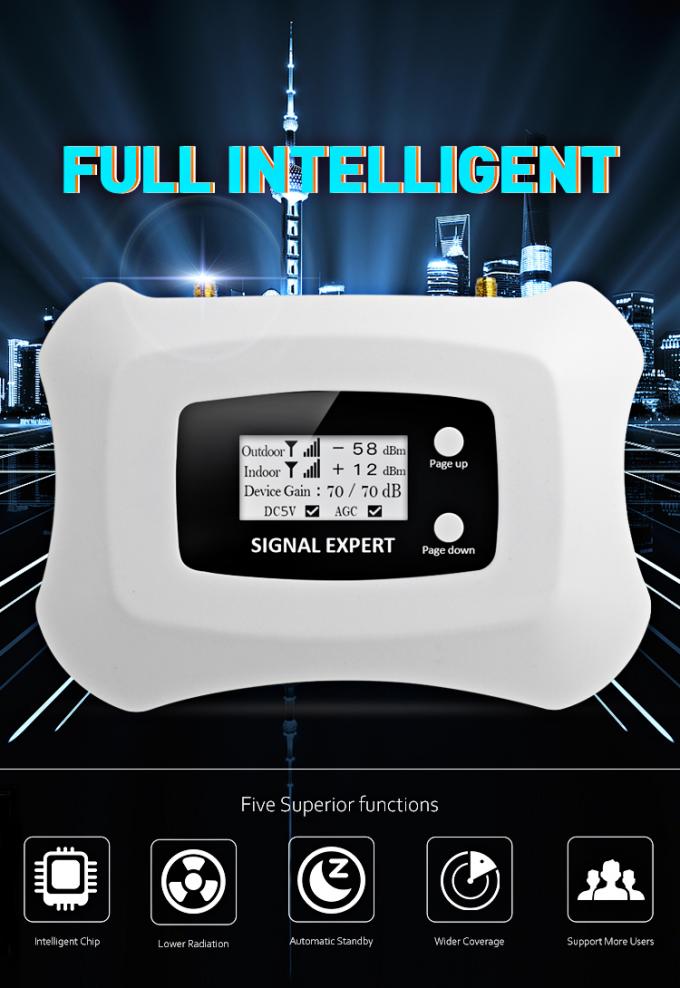 amplificador celular de la señal 17dBm, banda repetidor de la red de 8 G/M 2