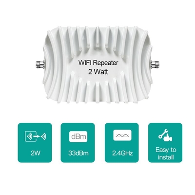 comprar Vatio direccional 33dBm del amplificador 2.4GHz 2 del repetidor de WIFI de la amplificación de la señal del BI fabricación en línea