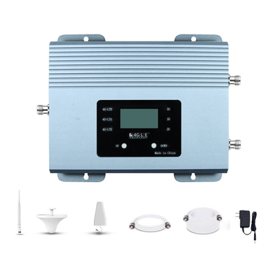 comprar Repetidor móvil elegante del aumentador de presión 2G 3G 4G de la señal de la banda dual de la demostración 20dBm GSM900 LTE 4G 2100MHz de la salida en tiempo real fabricación en línea