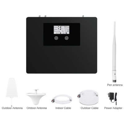 comprar amplificador celular dual del G/M LTE del repetidor de la banda de 2G 4G 900MHz 1800MHz fabricación en línea
