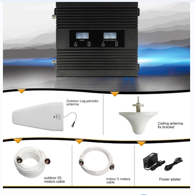 comprar cobertura dual elegante del aumentador de presión de la señal de la banda 80dB 350 a 800 metros cuadrados fabricación en línea