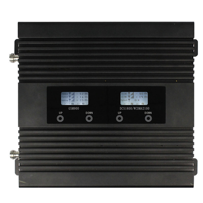comprar Tri dispositivo negro 17dBm de potencia de salida del aumentador de presión de la red de la banda de 2G 3G 4G fabricación en línea