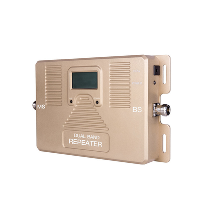comprar aumentador de presión dual 2G 3G 4G 20dBm de potencia de salida de la banda de 1800MHz 2100MHz fabricación en línea