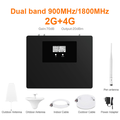 Aumentador de presión dual de la señal del G/M 4G de la banda, amplificador de la señal del teléfono móvil de LTE