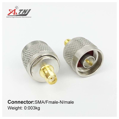 La hembra de SMA al varón de N modificó el conector para requisitos particulares para el cable del repetidor de la señal