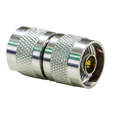 Tipo masculino modificado para requisitos particulares conector de N del aumentador de presión de la señal impedancia de 50 ohmios