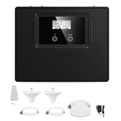 GDW 2G 3G 4G Tri Band Repeater Reforzador de señal móvil inteligente completo