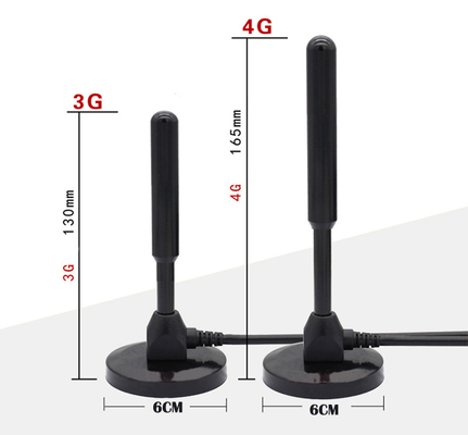 Buen precio Antena del aumentador de presión de la señal del vehículo del aumento 35dBi 4G con el lechón magnético en línea