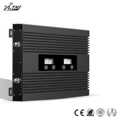 tri repetidor de la banda de 2G 3G 4G,/2100MHz repetidor celular de la señal 850/1800
