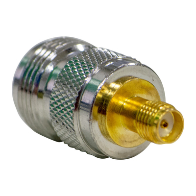 hembra de los conectores SMA del aumentador de presión del teléfono celular 50OHm al tipo femenino de N