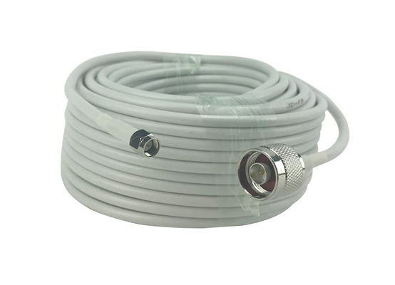 cable coaxial del aumentador de presión de la señal de los 20m