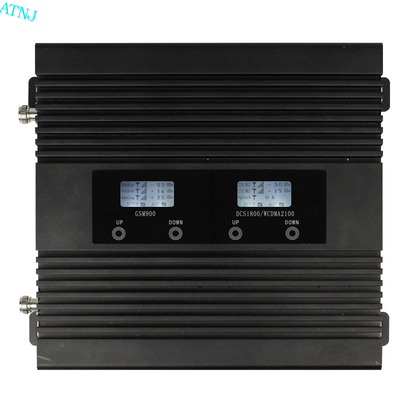 Tri dispositivo negro 17dBm de potencia de salida del aumentador de presión de la red de la banda de 2G 3G 4G