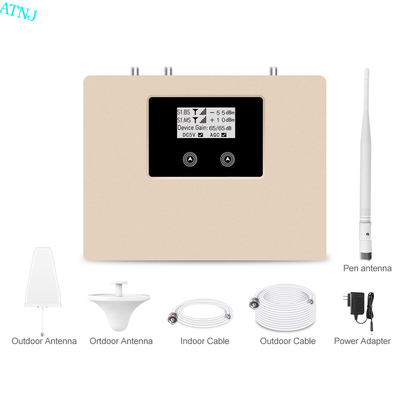 Buen precio Amplificador del repetidor de la señal del teléfono celular de CDMA 850MHz AWS 1700MHz con el LCD en línea